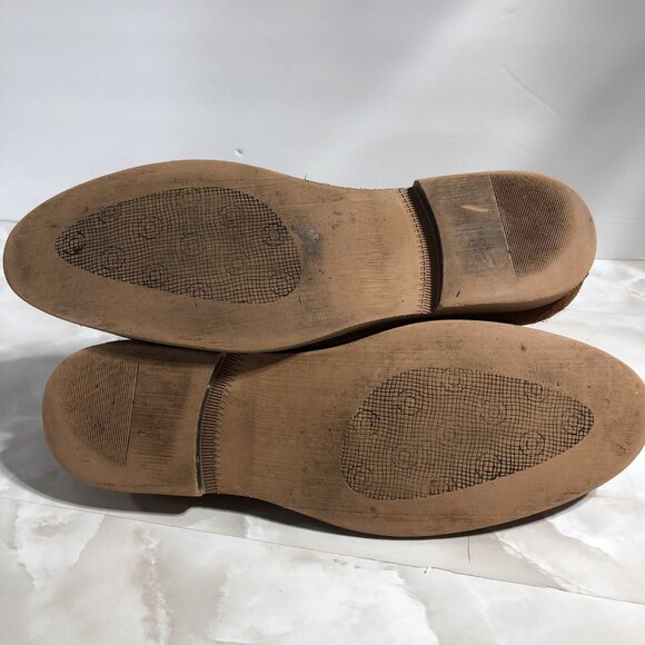 Custom Made Brown Chelsea Boots Suede Leather Dress Casual Formal Boots Sz 46/13 - Picture 5 of 12